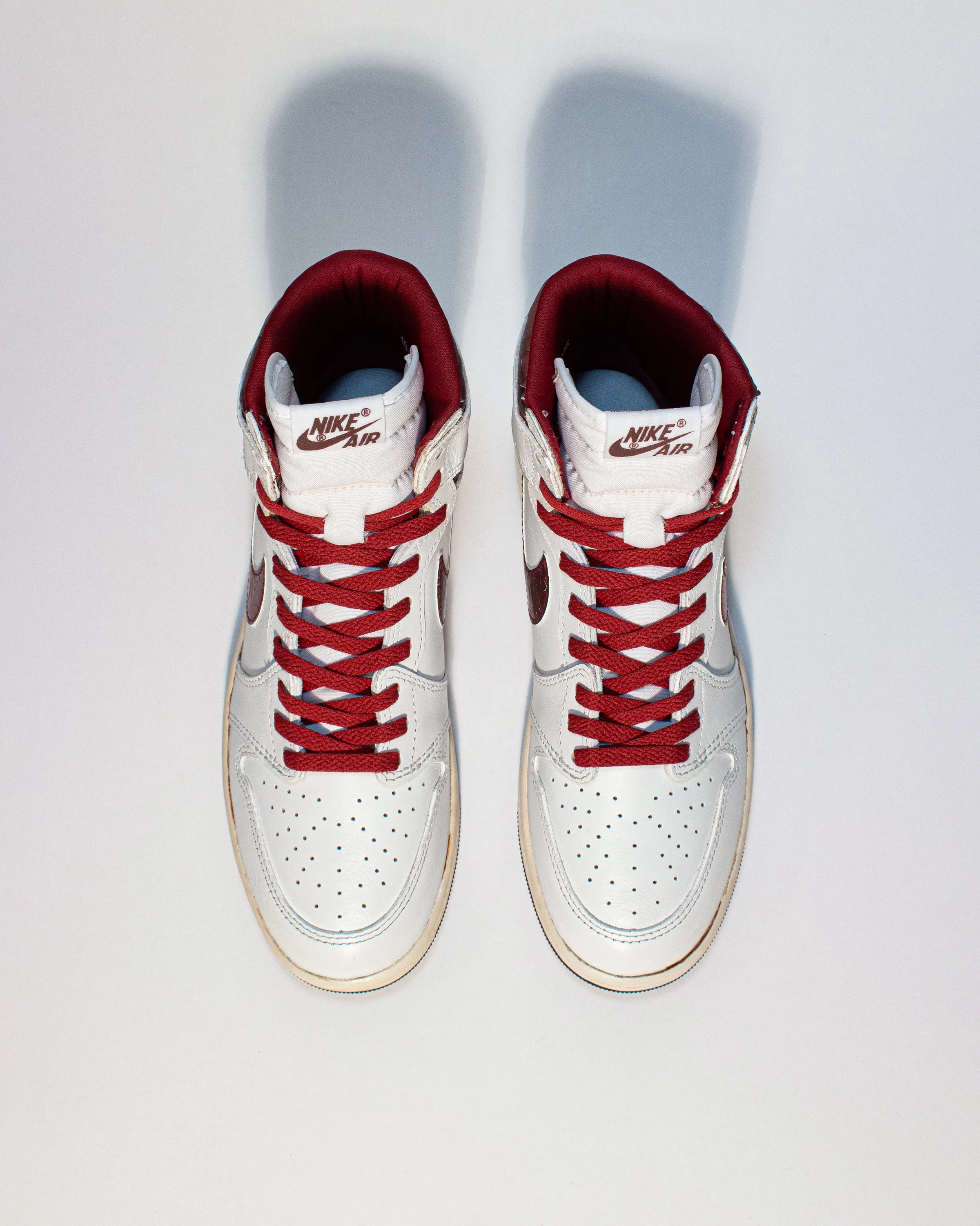 1985 METALLIC BURGUNDY AIR JORDAN 1 — Max Hanke